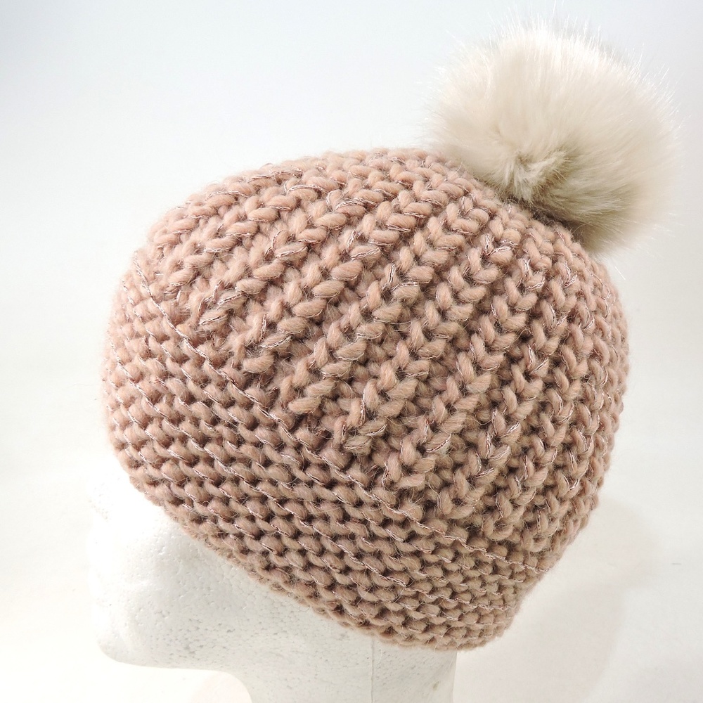 STILESTRO 🇮🇹 WOMEN'S WOOL/ALPACA WINTER POMPOM HAT